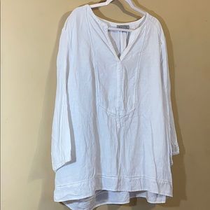 Rose & Thyme Linen Top